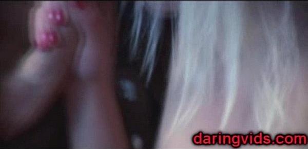  Hot blonde passion DP fuck